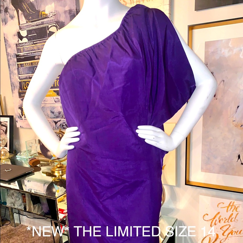 Stunning purple dress from The Limited